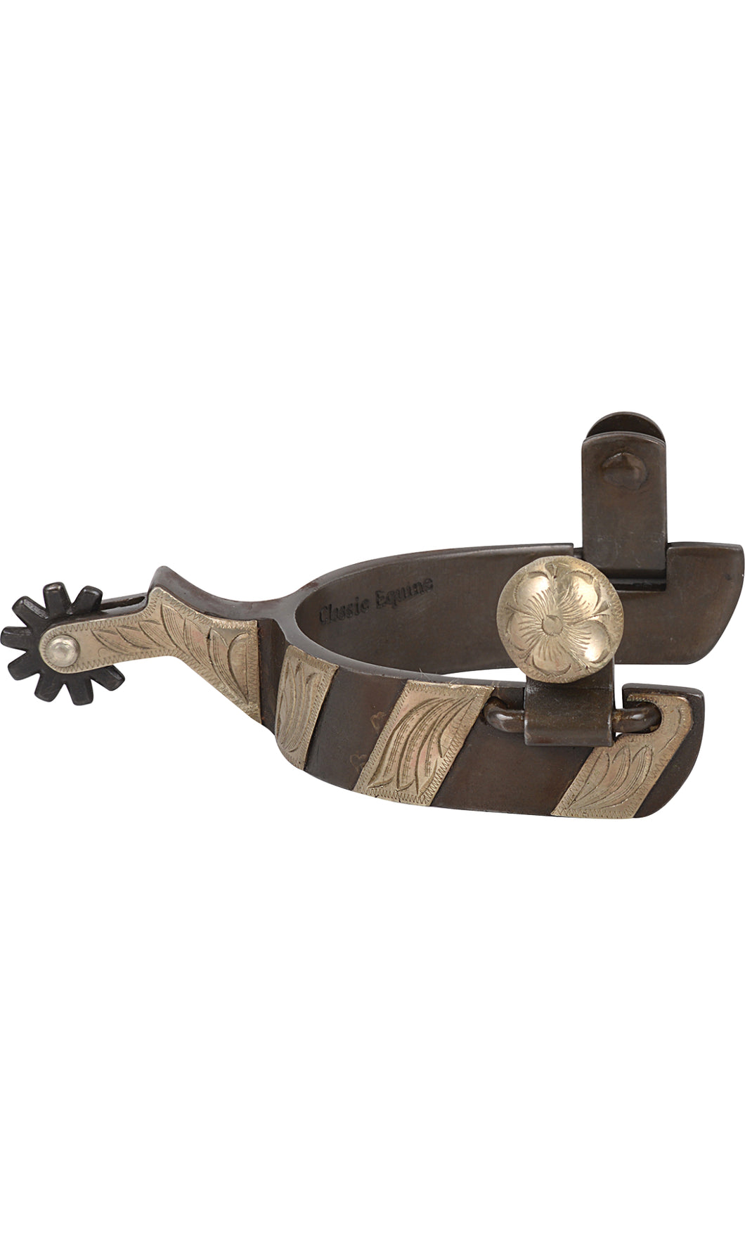 Cowboy Spurs 1-inch band with chap guard