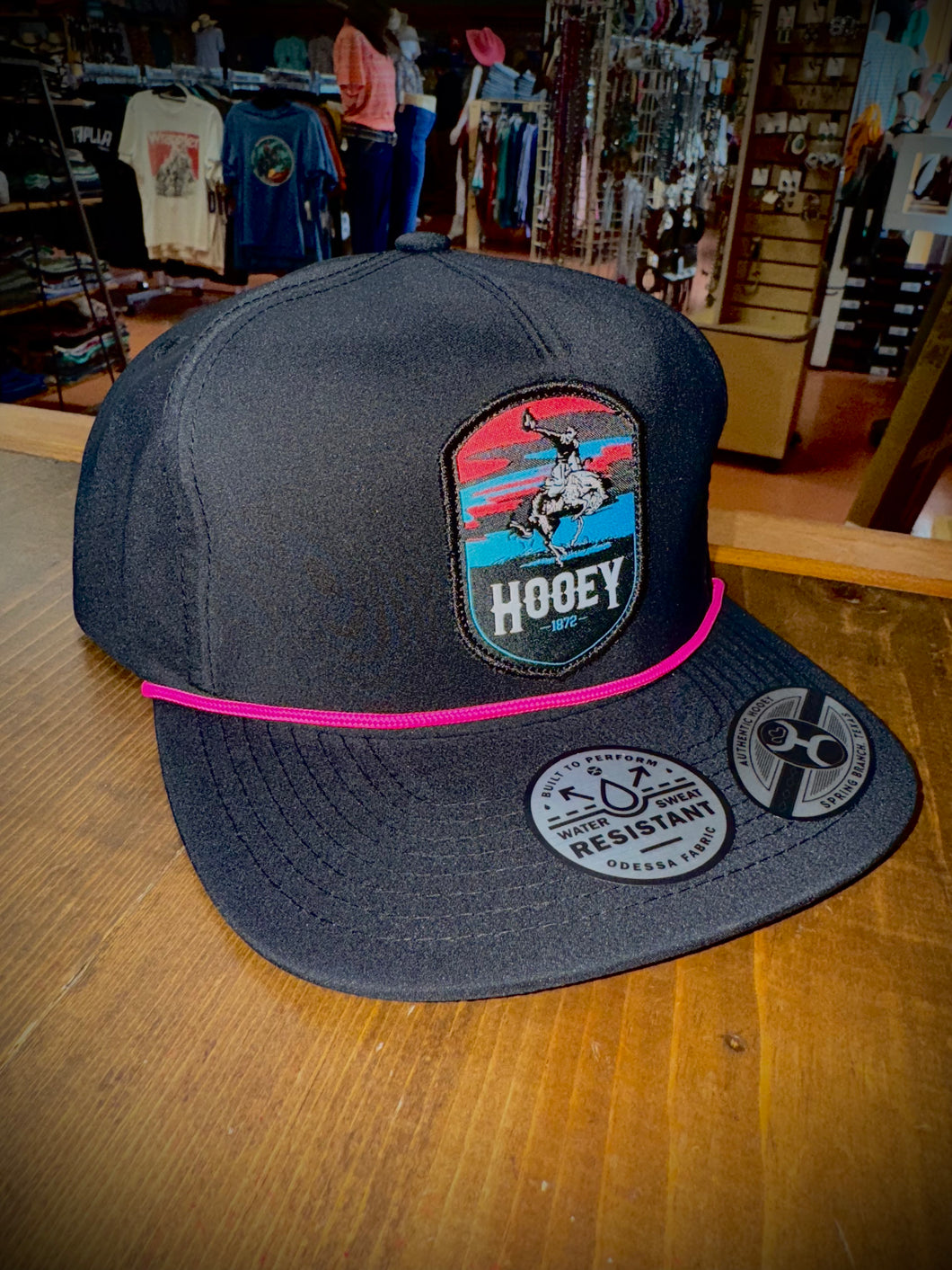 Cheyenne Black & Pink cap