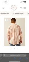 Load image into Gallery viewer, Men’s Ariat Ashton Pink LS
