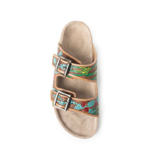 Load image into Gallery viewer, Myra Falling Feather Sandals
