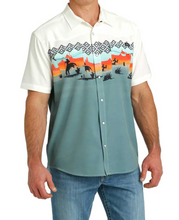 Load image into Gallery viewer, Cinch Men&#39;s Desert Rider Snap Short Sleeve Shirt
