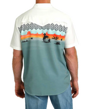 Load image into Gallery viewer, Cinch Men&#39;s Desert Rider Snap Short Sleeve Shirt
