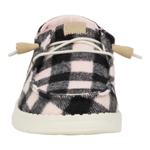 Load image into Gallery viewer, Wendy Buffalo Plaid Pale Pink/Blk
