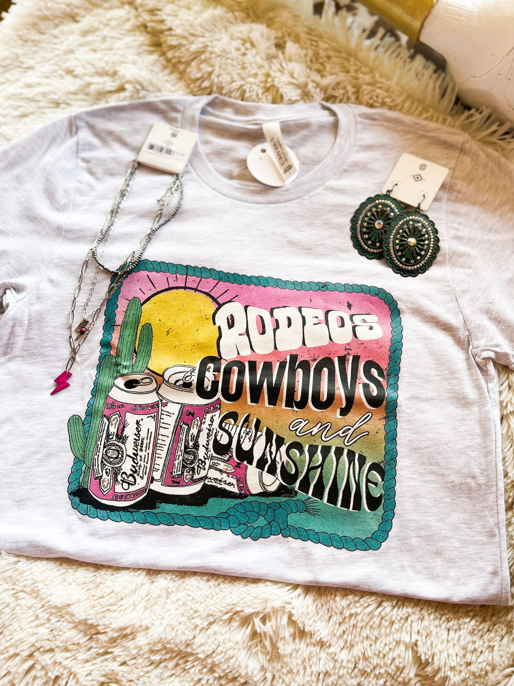 Rodeo Cowboys and Sunshine Tee