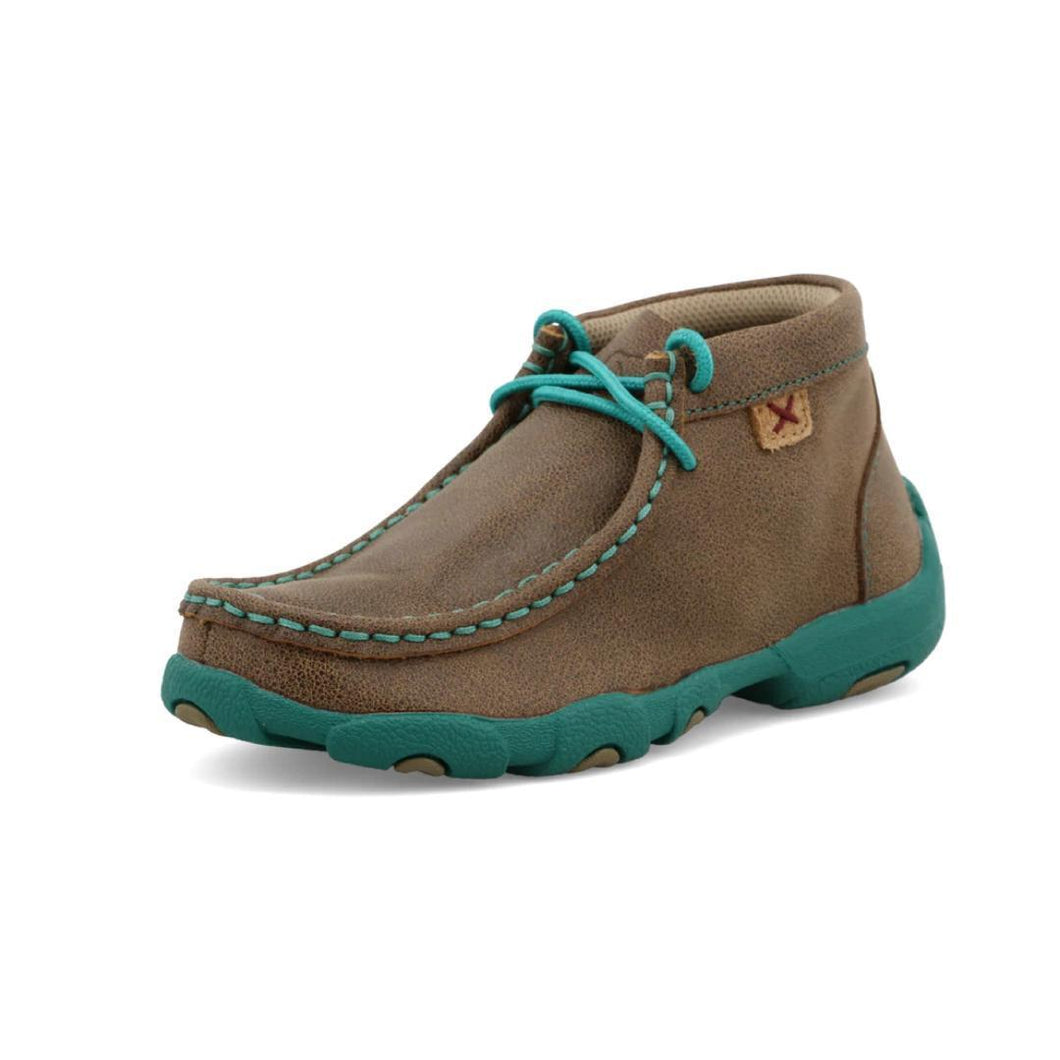 Chukka driving Moc Bomber & Turquoise