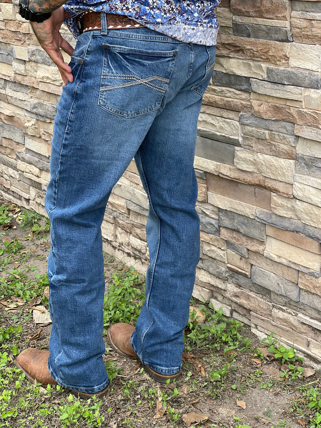 Wrangler 20X Vintage Boot Jeans (Mid-wash)