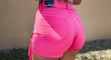 Load image into Gallery viewer, Rock &amp; Roll Hot Pink Fringe Shorts
